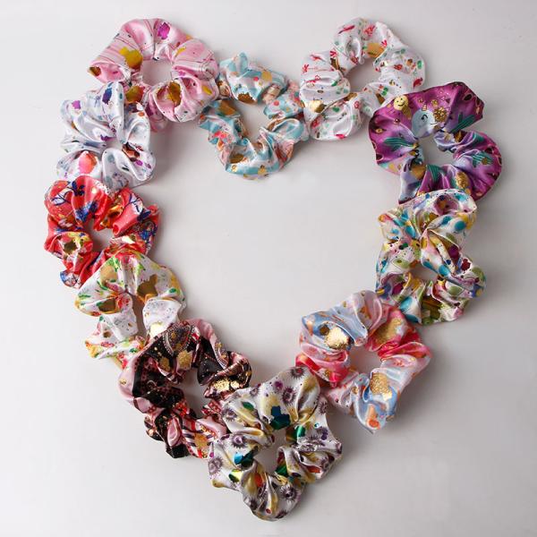 Handmade Custom Polyester Fabric Hair Bow for Baby Girls and Women Hair Accessories