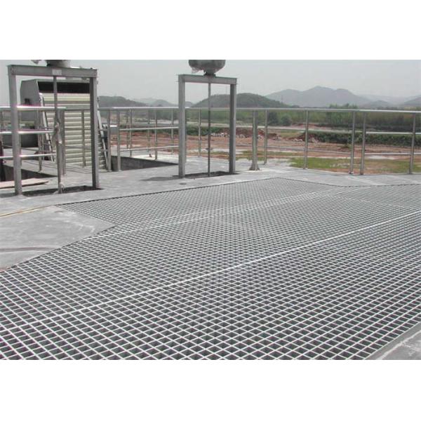 Walkway Q235 Stainless Steel Trench Drain Grates Mesh 100mm Pitch