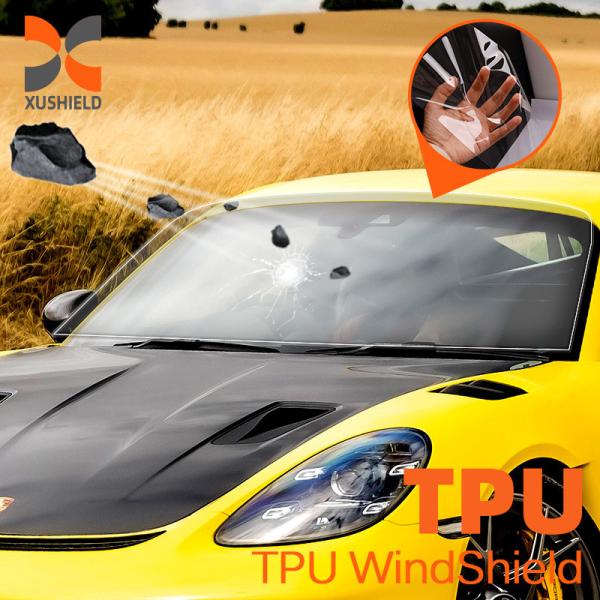 1.52*15m Waterproof Explosion Proof Windshield Rainproof Glass Film TPU Window Rainproof Film Protection Film