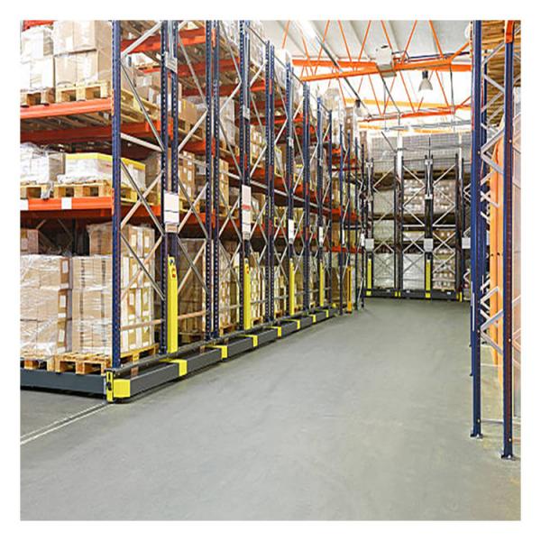 Blue Pallet Storage Rack Industrial Heavy Duty Metal Shelving
