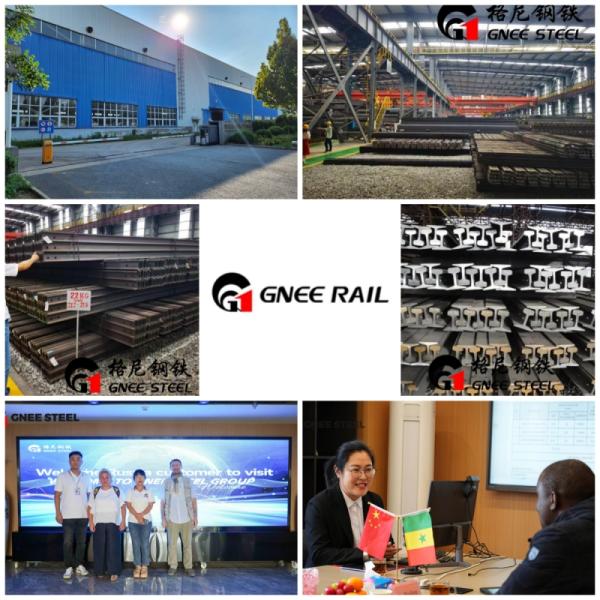 135LB Железная дорога GNEE Rail Ваш партнер для превосходных железнодорожных крепежных устройств