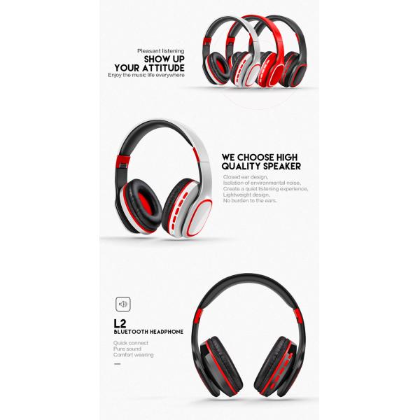 OEM Logo Wireless Bluetooth Headset Factory Over Ear Headband Noise Cancelling Earphones