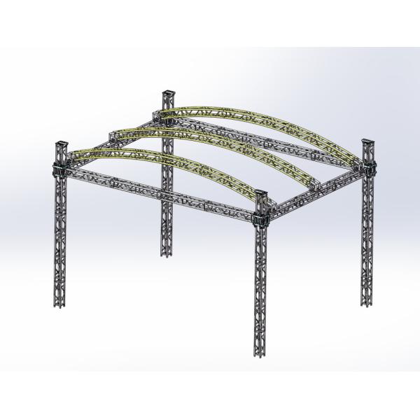 Outdoor Concert Event Truss Stage Roof Truss Canopy System