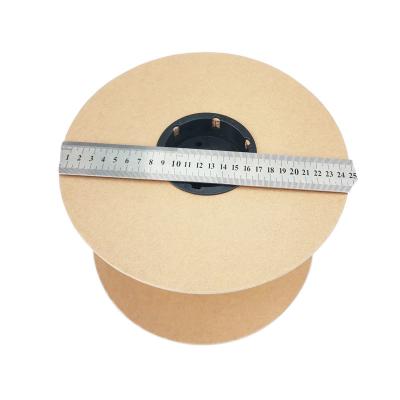 Eco Friendly Kraft Paper Spools , Recycled Cardboard Cable Reel