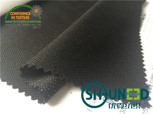 Twill Weave Woven Interlining For Men Suit Heavey Fabric T7308 - 100