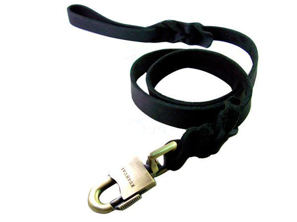 High quality braided rope pet dog collar chain leash dog collars in leather