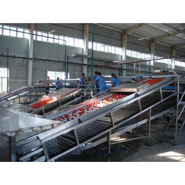 1T-1500T/D Линия обработки томатной пасты для полностью автоматического производства томатного соуса