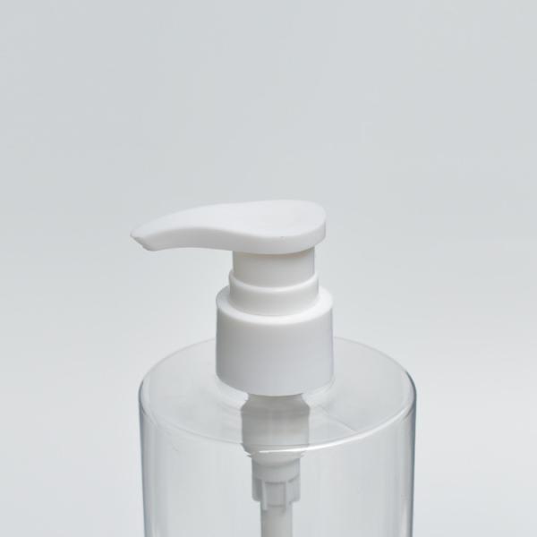 24/410 Neck PET Plastic Pump Bottle For Recyclable Transparent Body Lotion