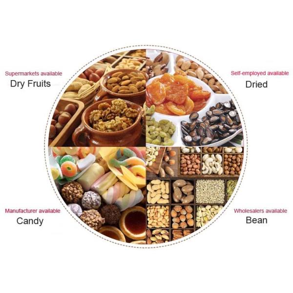 Small Flat Zip Lock Mylar Aluminum Foil Stand Up Pouch Square Bottom Food Packaging