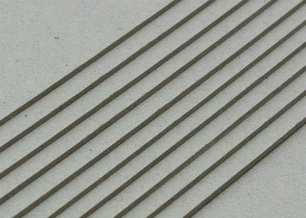 Recycled Thickness 1.3mm 820gsm Rigid Grey Cardboard Sheets Hard Paperboard