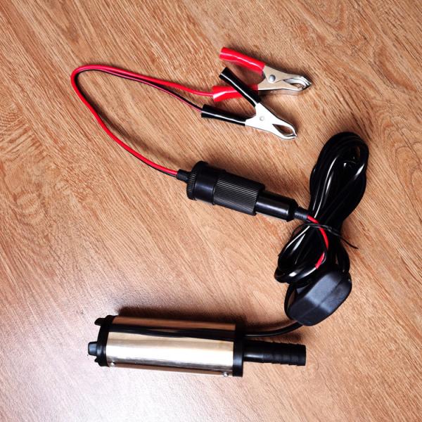 12v / 24v Diesel Transfer Pump Mini Clamp Or Cigarette Lighter Plug