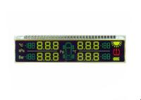 Custom 3v 5v FSTN Lcd Screen With Metal Pin Connetor 7 Segment Lcd Display