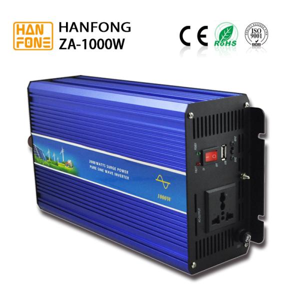 off grid solar power 1000w inverters 110v 120v 220v 50hz or 60hz converter  hanfong factory Pure sine wave inverters