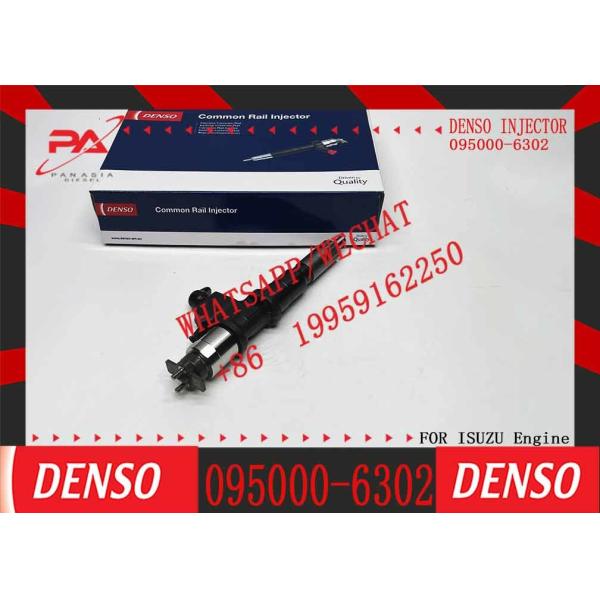 Factory Direct Deal High Quality Common Rail Fuel Injector Assembly 095000-6302 for ISUZU 6WG1 1-15300436-2