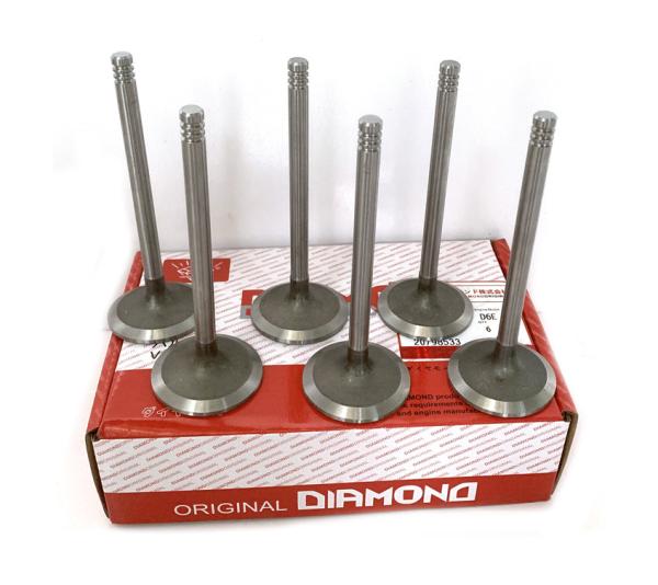 20798699 20798533 Volvo Engine Parts Engine Exhaust Valve Intake Valve For D6E D6D