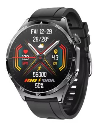 Wearable Smart Amoled Display Watch Round For Man Woman 466x466
