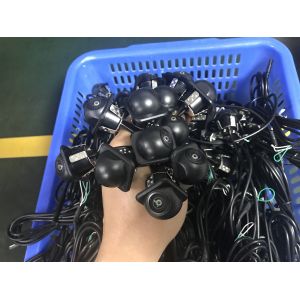 Câmera impermeável de opinião traseira do carro IP68 com definição de imagem de 720P LCD