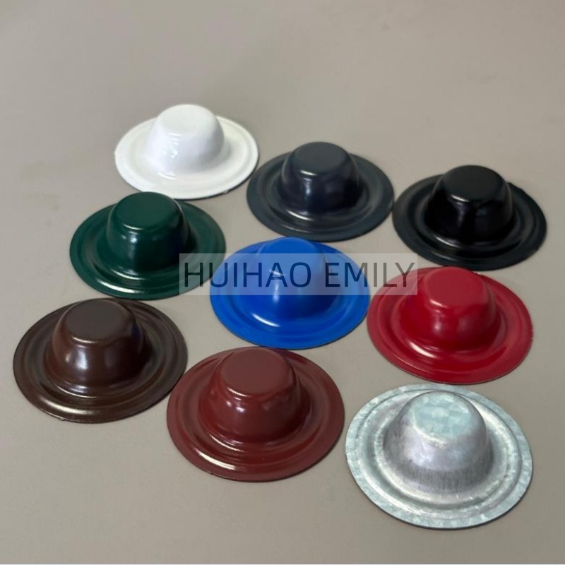 35mm Waterproof Metal Roof Screw Cap Cover Colorful Corrugated Roofing Sheet
