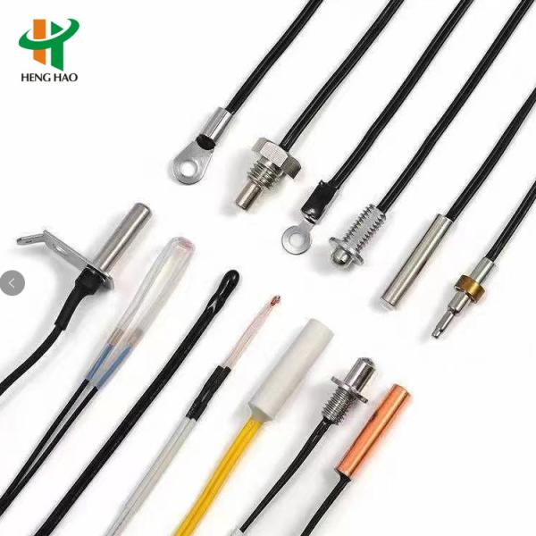 100K NTC Temperature Sensing Probe , NTC 10K Temperature Sensor