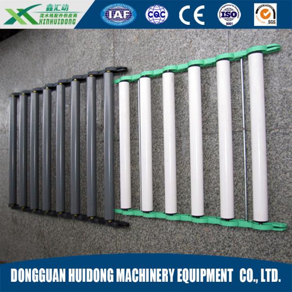 Industrial Adjustable Roller Conveyor Custom Size With High Toughness