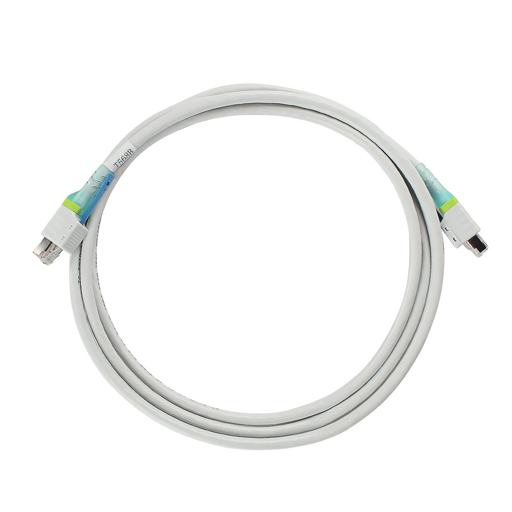 Кабель заплаты локальных сетей гибкого провода Cat6 3m 26AWG Cat6 тянущей штанга 1m