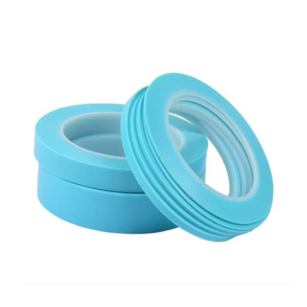 Fita de mascaramento de alta temperatura coberta de cozimento automotivo resistente ao calor de Blue Line da fita de PVC