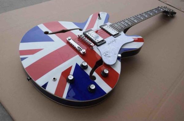 Custom Shop ES-335 LP Noel Gallagher Confederate Guitar