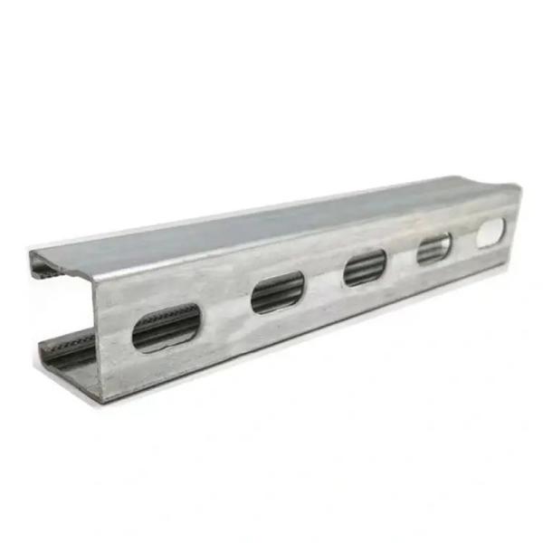 Perforated Metal Strut Cold Rolled Channel C Shaped Beam JIS G3101 Standards
