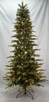 7,5 pieds Aspen Green Fir Slim Tree avec les lumières 450UL claires