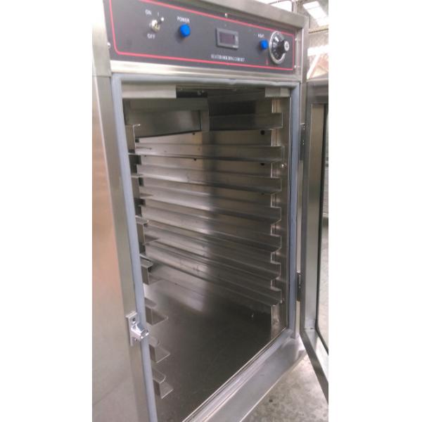 7 Trays Electric Glass Door Two Side Open Commercial Food Warmer Holding Cabinet