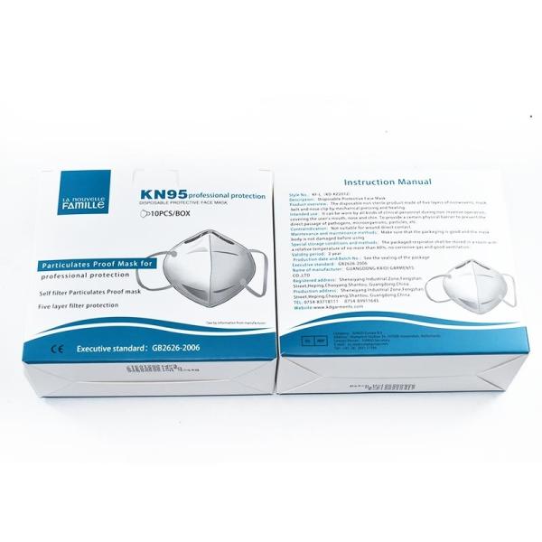 Anti Fog KN95 Face Mask Dustproof Breathable BFE 95% 4PLY Mouth Muffle Cover