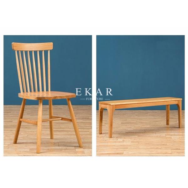 Dining Table Set Designs Solid Oak Wood Italy Modern Furniture