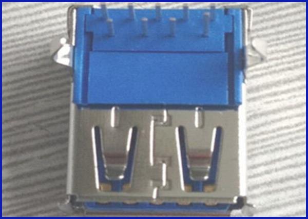 A type of female USB 3.0 with 90 degree Connector