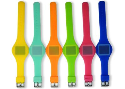 Candy colors Children's Electronic Silicone Watch LED Touch Cartoon Watch Promotion Custom Gift Cartoon