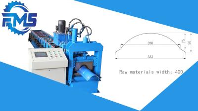 Máquina de Ridge Shape Roof Roll Forming do recorte do semicírculo