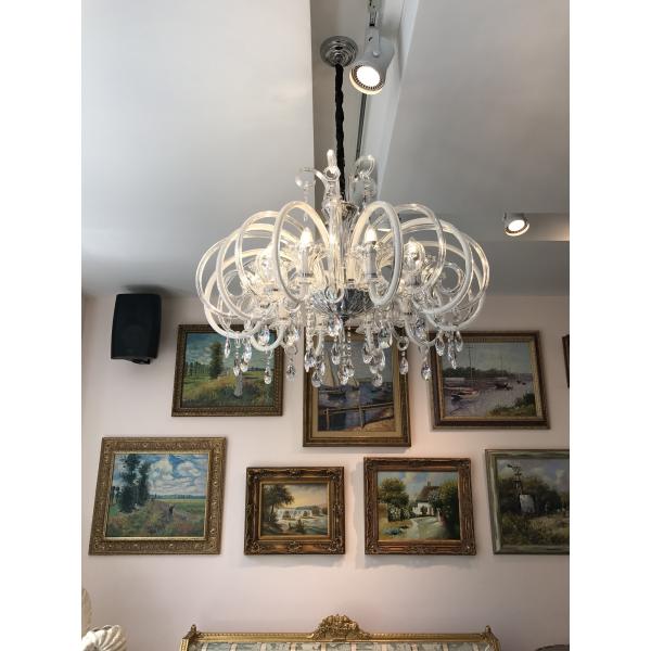 Venetian glass chandelier dining room Foyer Lighting (WH-CY-92)