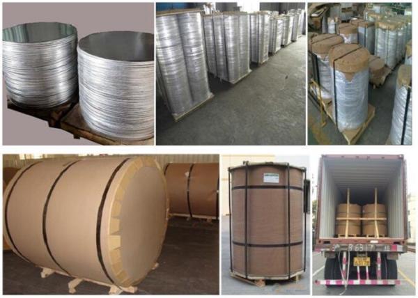 Coated Aluminum Circle Blanks , Cookware Pot Making Anodized Aluminum Discs