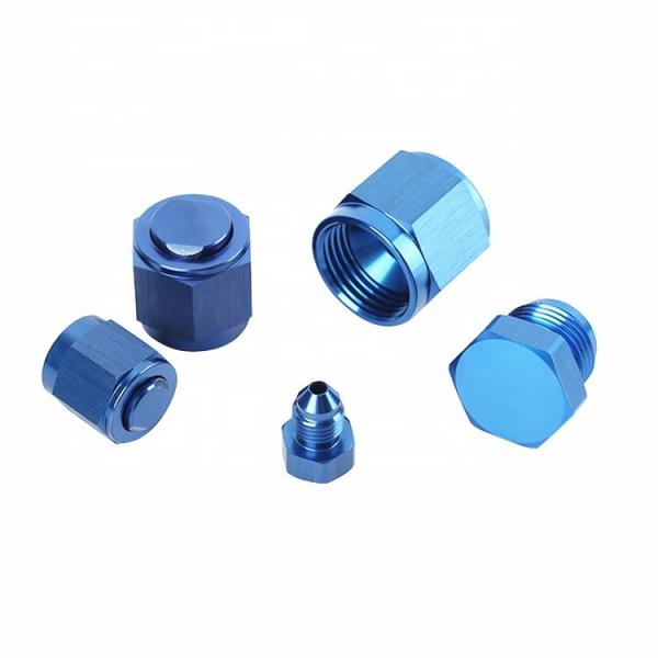 допуск 0.01mm почистил изготовленные на заказ части щеткой CNC алюминиевые