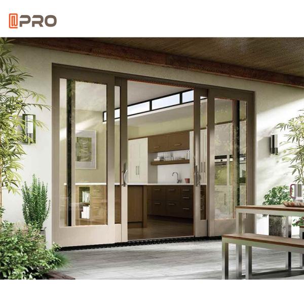 Aluminum Sliding Glass Patio Doors Exterior Huge Modern ISO9001