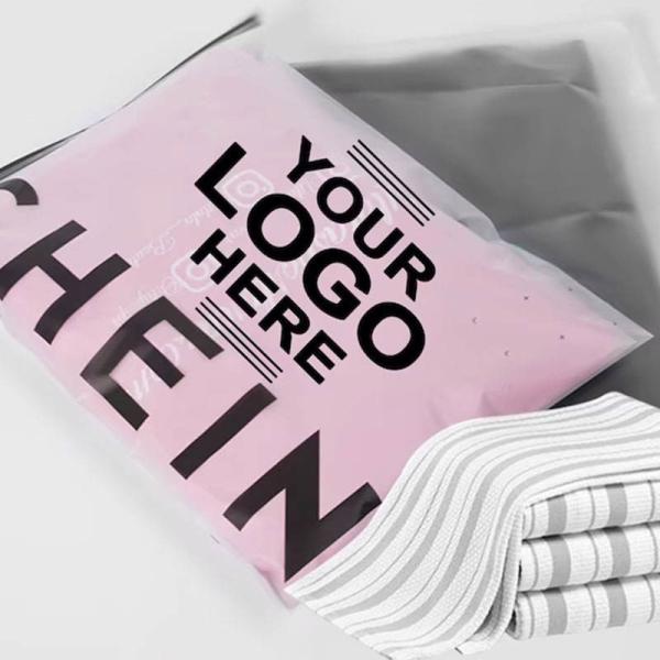 Custom Printed Frosted Plastic Transparent Pvc Slider Ziplock Clothing Packaging Zip Lock Poly Bag With Zipper Black