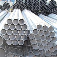 Tubo de aço galvanizado soldado para combate a incêndios sem costura ERW Sch 40 80 Tubos de carbono 6M