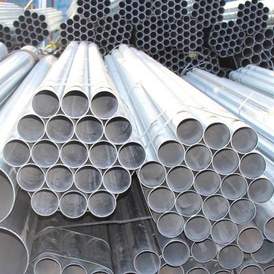 Fire Fighting Welded Galvanized Steel Pipe Seamless ERW Sch 40 80 Carbon 6M Tube