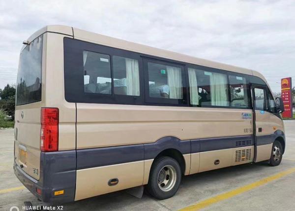 1.6Kw Mini Yutong Used Coach Bus Right Hand Drive 4650kg Euro 3