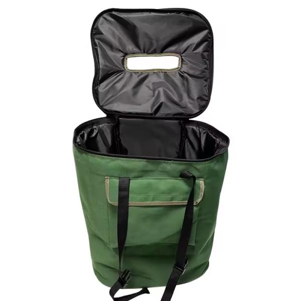 Green Color Soft Kit Backpack Handbag For Leica TS TM30 50 60Total Station Survey Bag