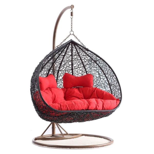 Garden Furniture Latest design metal hanging chair outdoor Balconly swing egg chair