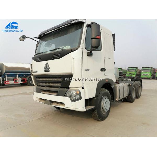 420Hp Euro 2 Emission Sinotruck Howo A7 Prime Mover Truck