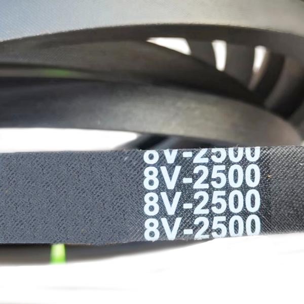 Cinturones de pantalla de ventilador envueltos clásicos en 5V 15J para todas las industrias Cualquier color está bien