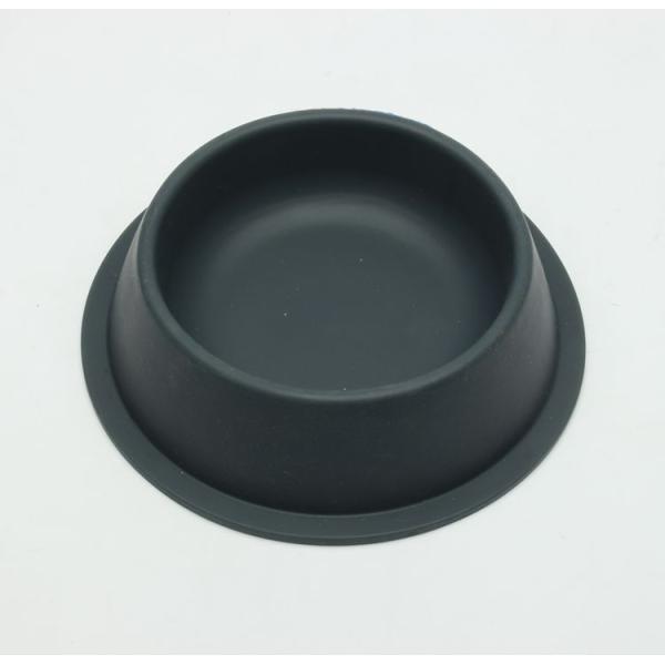 FDA Standard Red Plastic Pet Bowls / Dog Food And Water Bowl Food Grade