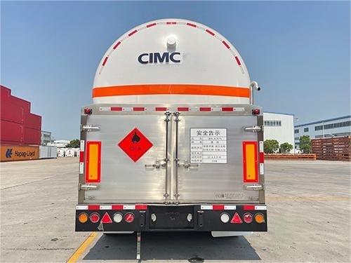 CIMC Latest Process High-Strength Steel Three-Axle Oil Tanker Semi-Trailer New Condition Pressure Vessei Tank