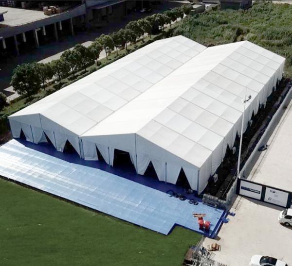 Commercial Exhibition Canopy Tent With Air Conditioner For Outdoor Events